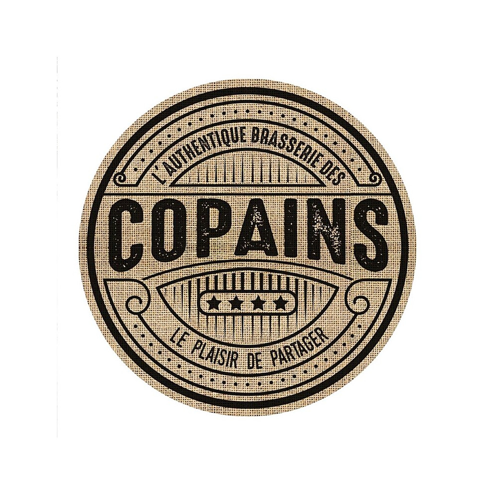 SET DE TABLE ROND COPAINS SET DE TABLE ROND COPAINS