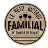 SET DE TABLE ROND FAMILLE