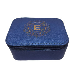 Boîte à bijoux bleue E