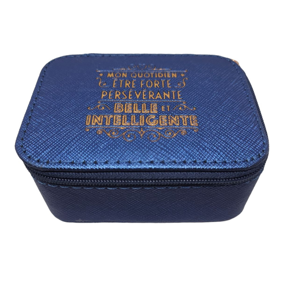 Boîte à bijoux bleue Quotidien