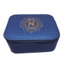 Boîte à bijoux bleue N