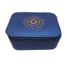 Boîte à bijoux bleue O