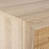 CHEVET "JAIPUR" BOIS CANNAGE