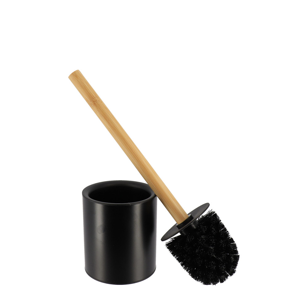 BROSSE WC NOIR/BAMBOU METAL TIGE BAMBOU BROSSE WC NOIR/BAMBOU METAL TIGE BAMBOU