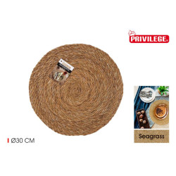 Set de table en jonc D30cm