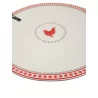 ASSIETTE PLATE GRÈS POLA LA POULE D27cm ASSIETTE PLATE GRÈS POLA LA POULE D27cm