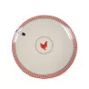 ASSIETTE PLATE GRÈS POLA LA POULE D27cm ASSIETTE PLATE GRÈS POLA LA POULE D27cm