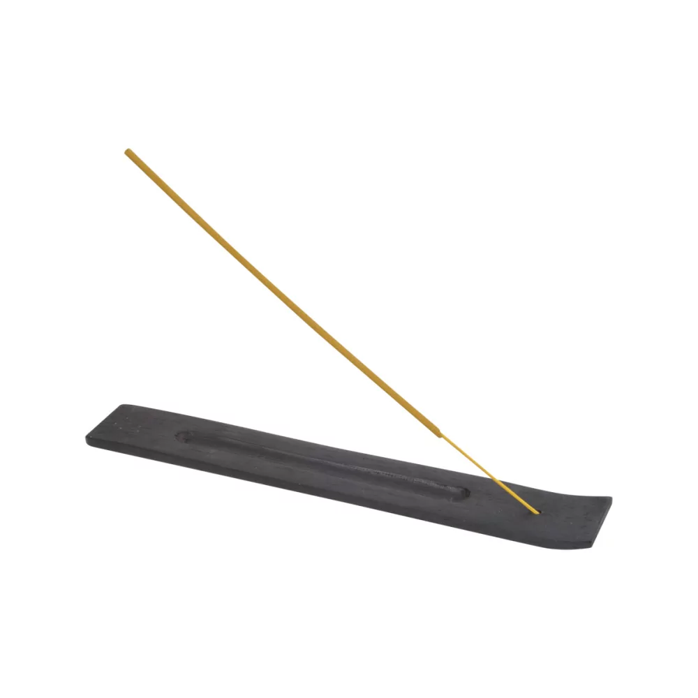 Porte encens en bois L 26cm Porte encens en bois L 26cm