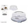 Clear plastic cake box
