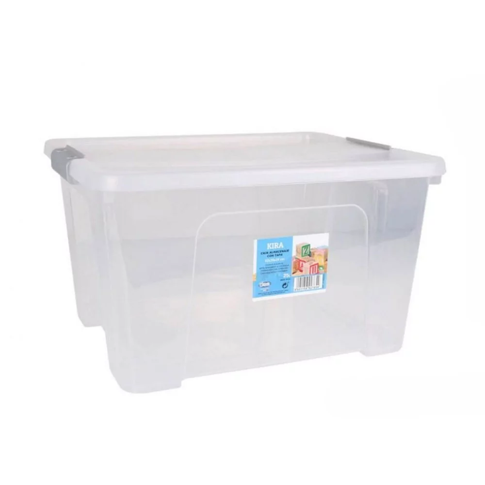 Box de rangement Kira 25L avec couvercle Box de rangement Kira 25L avec couvercle