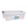Box de rangement Kira 10L avec couvercle 40x28x13cm
