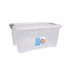 Box de rangement Kira 15L avec couvercle 40x28x19cm
