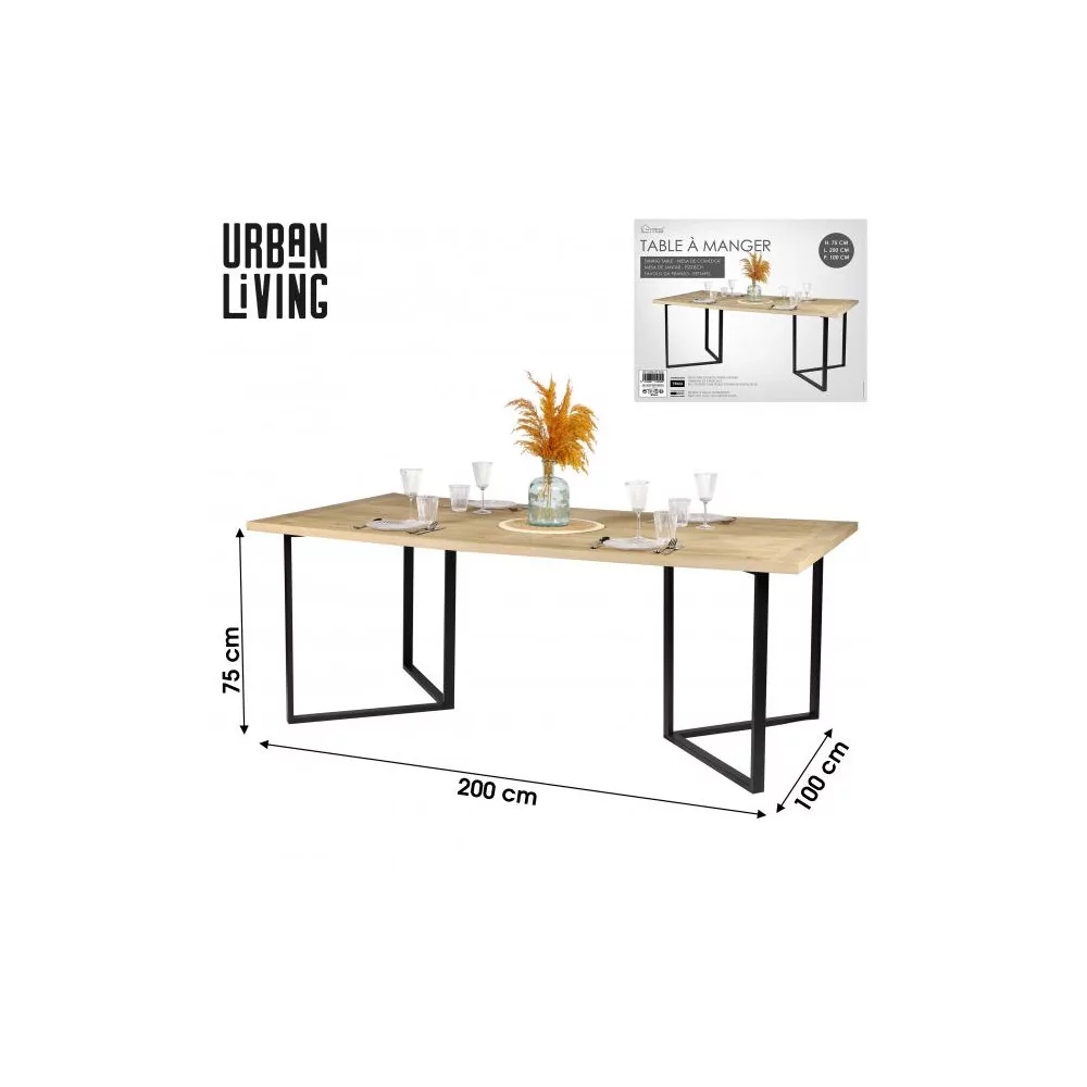 TABLE A DINER "COUNTRY SIDE" AVEC STRUC