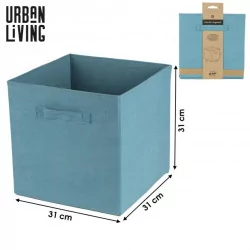 CUBE VELOURS COTELE STORM BLEU