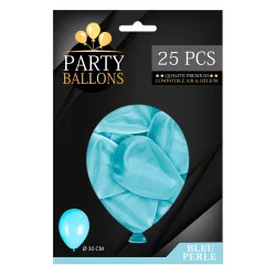 BALLONS BLEU X25