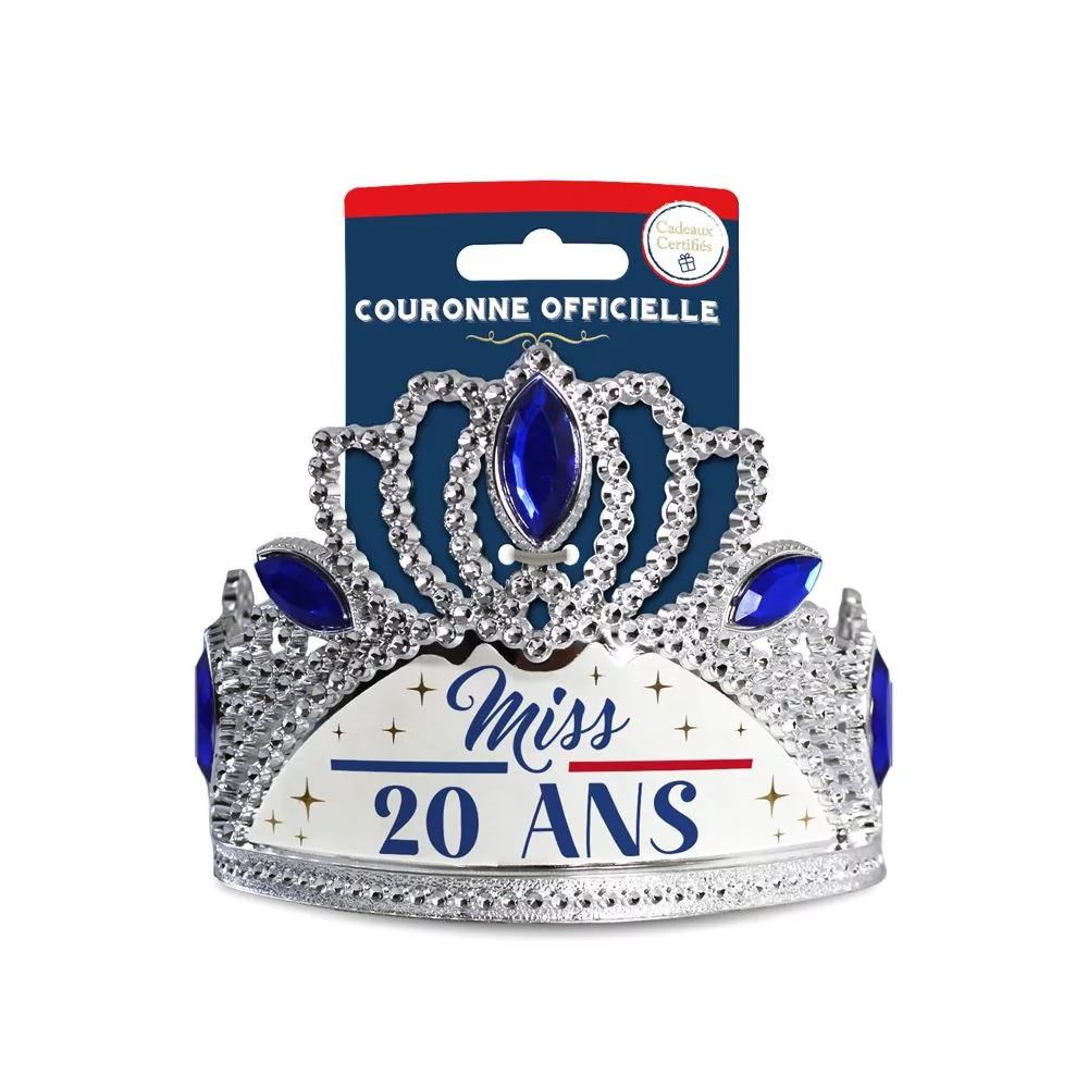 DIADEME ANNIVERSAIRE 20 AINE DIADEME ANNIVERSAIRE 20 AINE