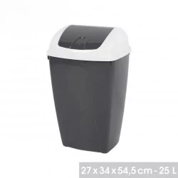 25L "Pasha" Flip bin,...