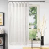 VOILE ANNEAUX LINKA BLANC 140 x 240 CM