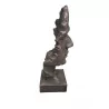 Visage antique bronze extérieur Visage antique bronze extérieur