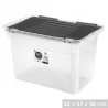 "Nessy" 54L box with black clip lid