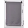 Store enrouleur occultant gris 60x90 cm