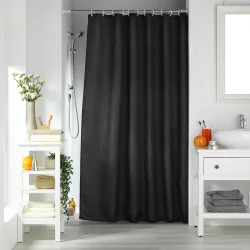 RID DE DOUCHE UNI QUARTZ NOIR 180x200