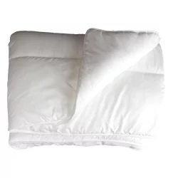 COUETTE BLANCHE 1 PERSONNE 140x200CM