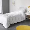 COUETTE BLANCHE 1 PERSONNE 140x200CM