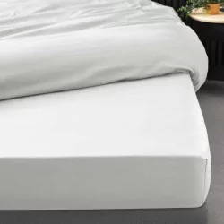 DRAP HOUSSE PERCALINE WHITE 140x190CM