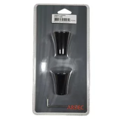 Set van 2 "Carafe" zwarte...