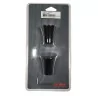 Lot de 2 embouts tringle "Carafe" rideau noir d19mm