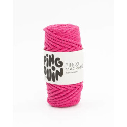 LAINE PINGO MACRAME FUSHIA