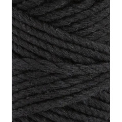 LAINE PINGO MACRAME NOIR