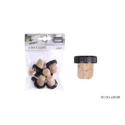 BOUCHONS LIEGE 6PCS