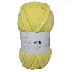 Pingo Chenille Glitter Giallo Pallido
