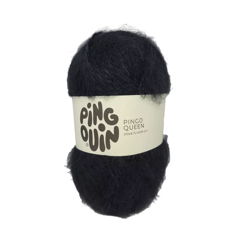 Palla di filato nero Penguin Queen