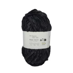 Pingo Chenille Zwarte Wol