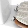 TOALETSSÄTTE i TRÄ MIMIC