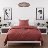 PARURE BOHEME BRIQUE 140X200CM MICROFIBR