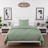 PARURE BOHEME VERT D'EAU 140X200CM MICRO