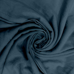 Parure de lit 2 personnes Bohème bleu canard 240x220cm microfibre
