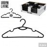 CINTRES X6 EN PLASTIQUE NOIR