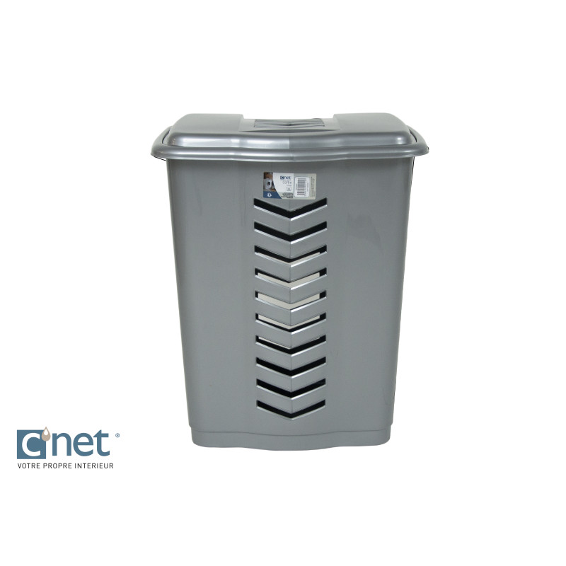 COFFRE LINGE 50L ARGENT COFFRE LINGE 50L ARGENT