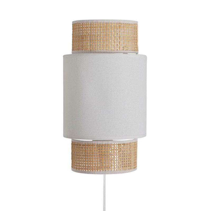 APPLIQUE ROTIN TISSU BLANC APPLIQUE ROTIN TISSU BLANC