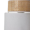 APPLIQUE ROTIN TISSU BLANC