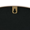 MIROIR MÉTAL ARCHE DORÉ 40,5XH60CM