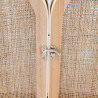 MIROIR BOIS PORTE NATUREL 30XH45,3XP3CM