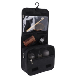 TROUSSE DE TOILETTE NOIR CHINÉ RABAT POL
