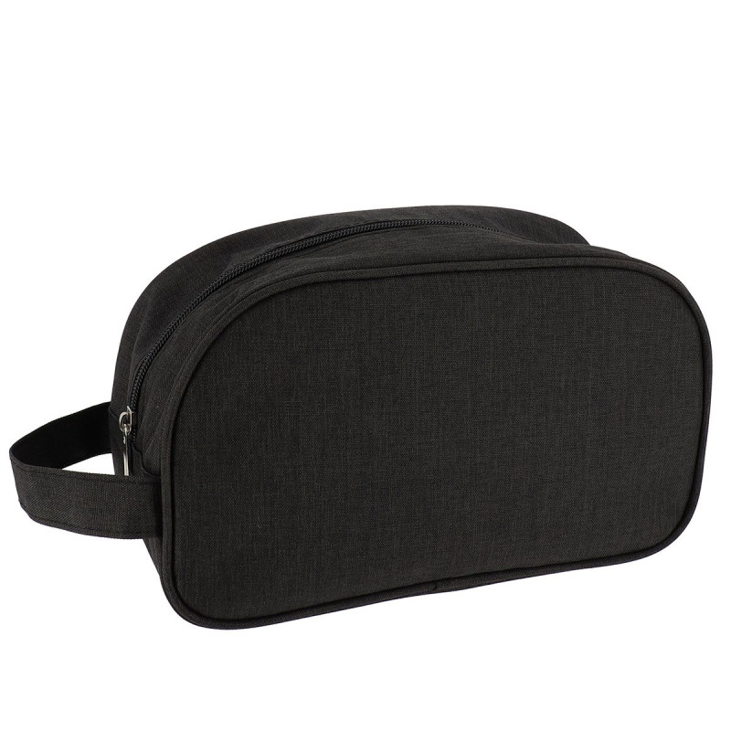 TROUSSE DE TOILETTE NOIR CHINE RECTANGUL