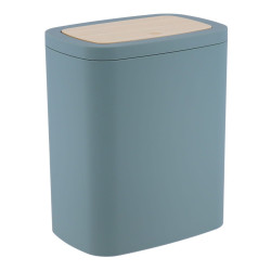 POUBELLE VERT SAUGE 5L - 21X14,5XH25CM A
